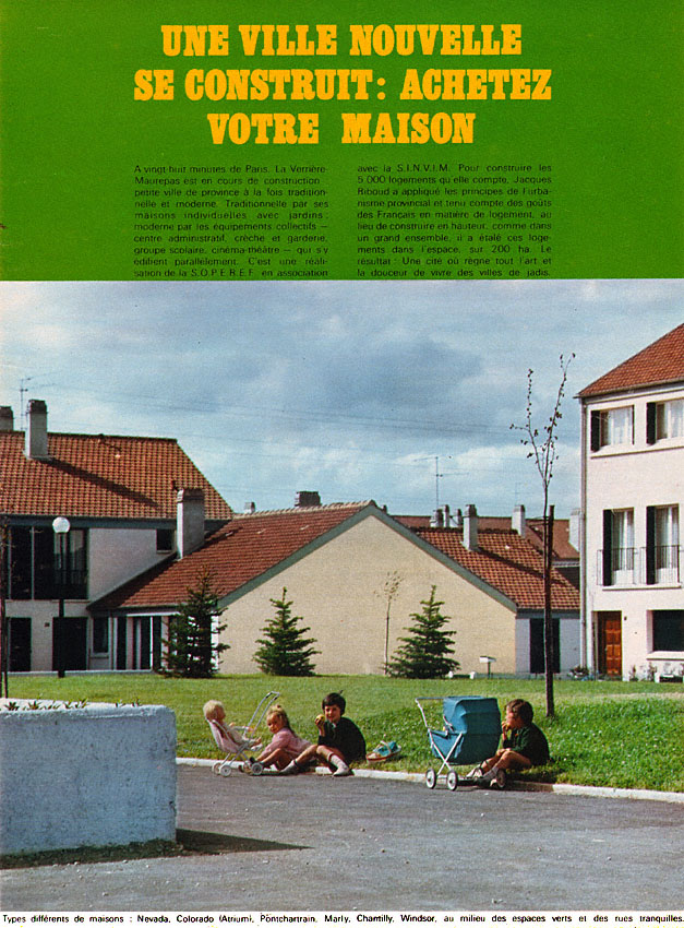 Advert Immo Paris 1969