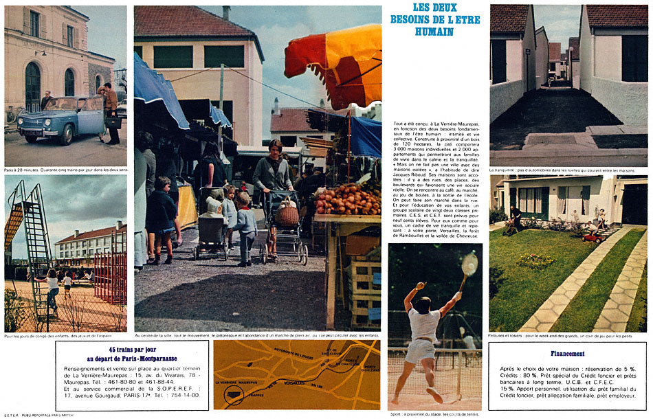 Advert Immo Paris 1969