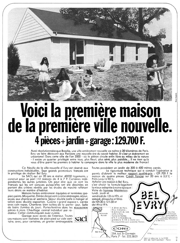 Advert Immo Paris 1970