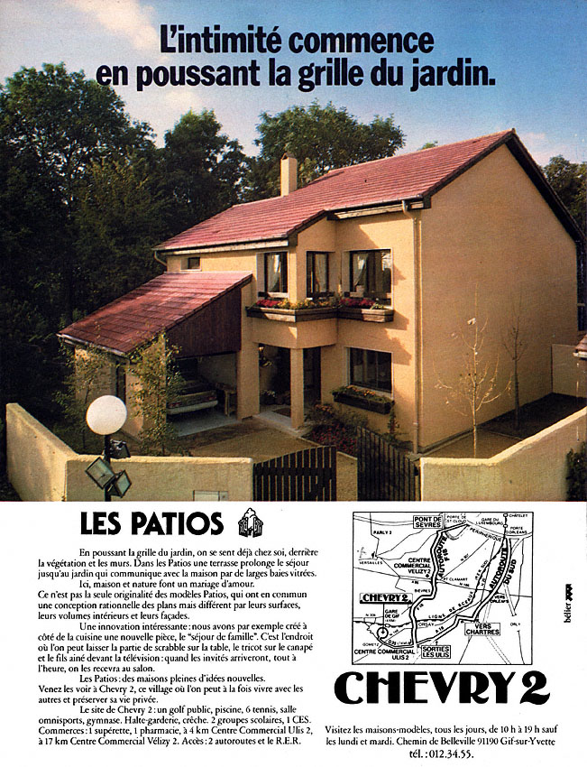 Advert Immo Paris 1978