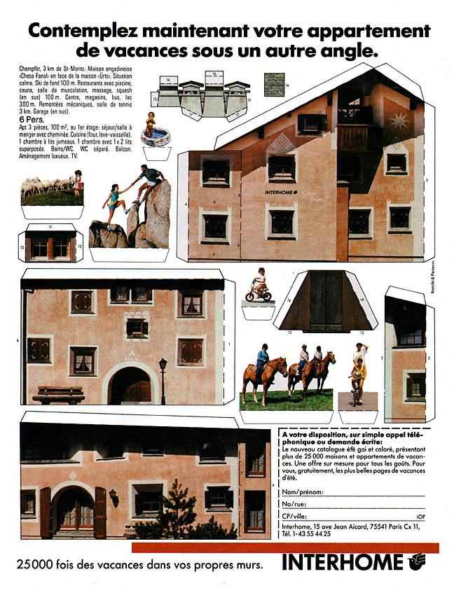 Advert Interhome 1990