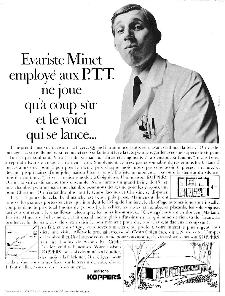 Advert Koppers 1968