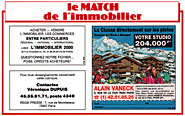 Advert Match Annonces 1989