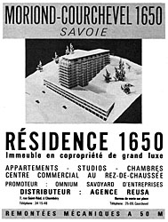 Advert Montagne 1963