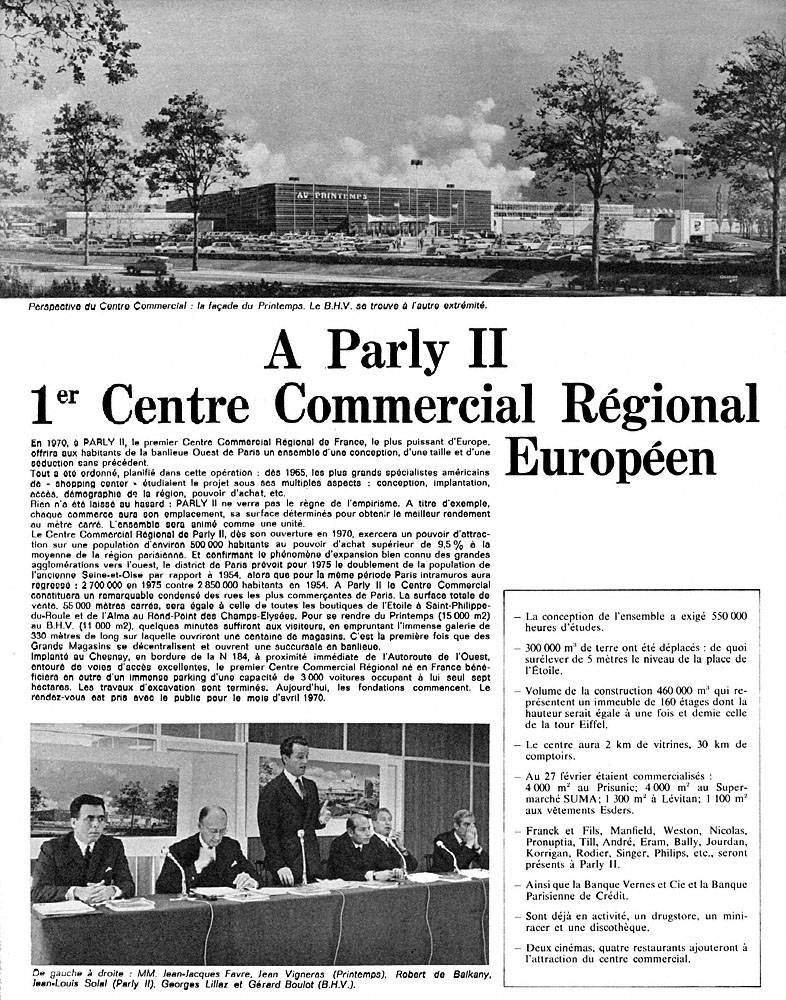Advert Parly2 1968