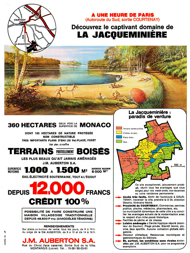 Advert Programmes Immobiliers 1970