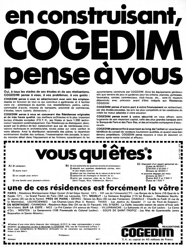 Advert Zzdivers_IMM5 1968