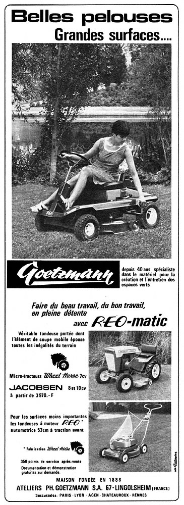 Advert Goetzmann 1966