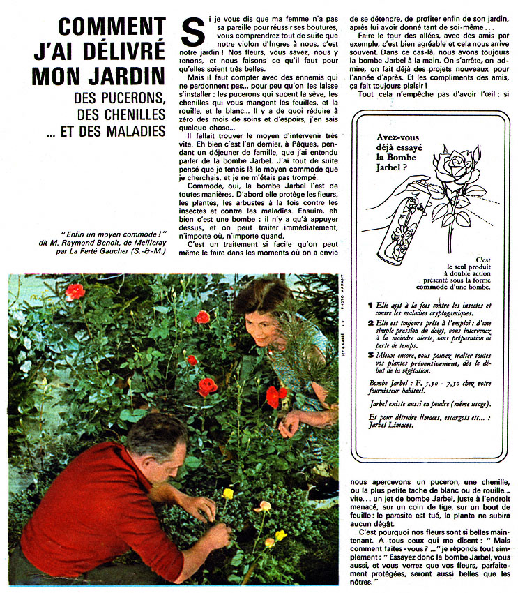 Advert Jarbel 1964