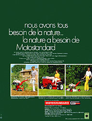 Advert Motostandard 1970