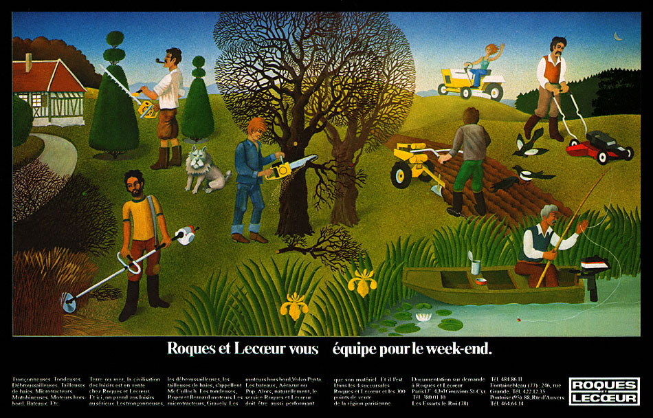 Advert Roques & Lecoeur 1974