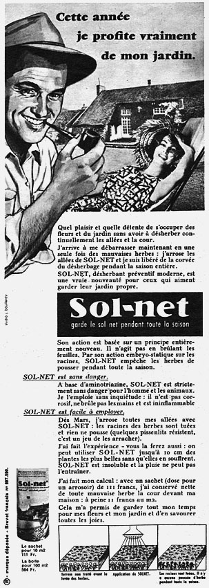 Advert Sol-Net 1959