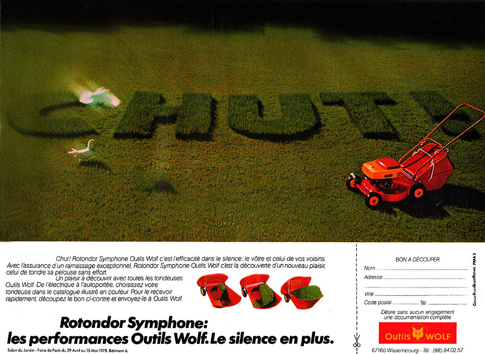 Advert Wolf 1978