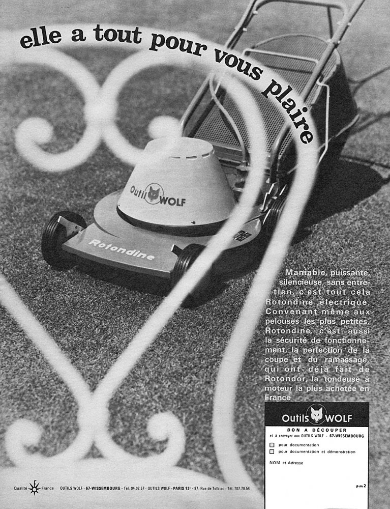 Advert Wolf 1966