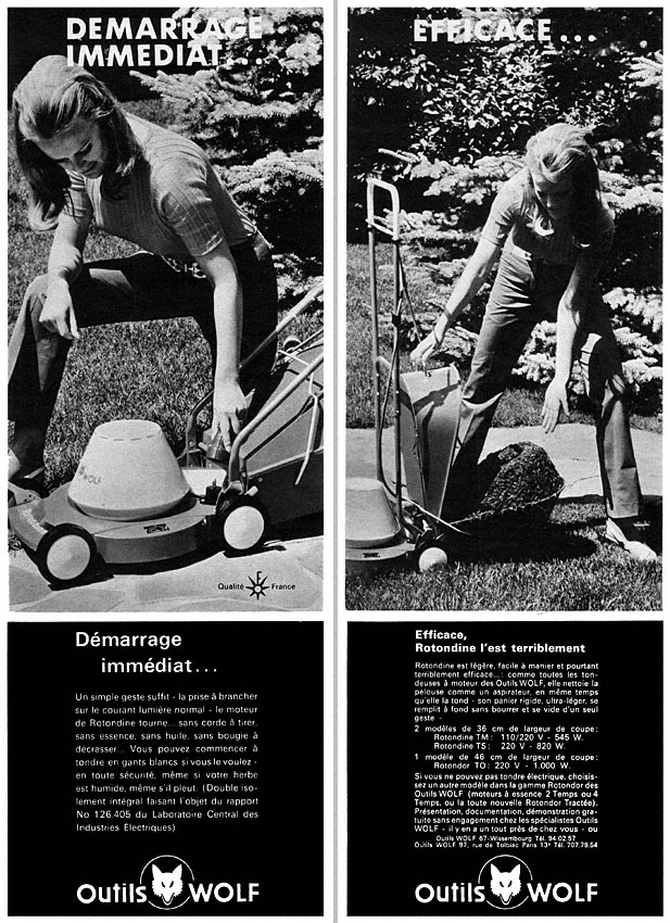 Advert Wolf 1968