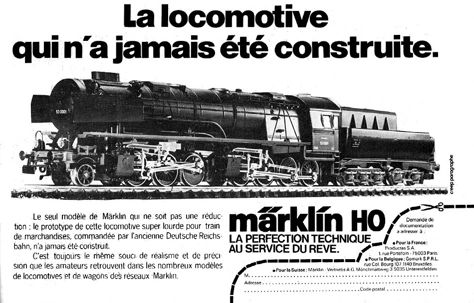 Advert Marklin 1979