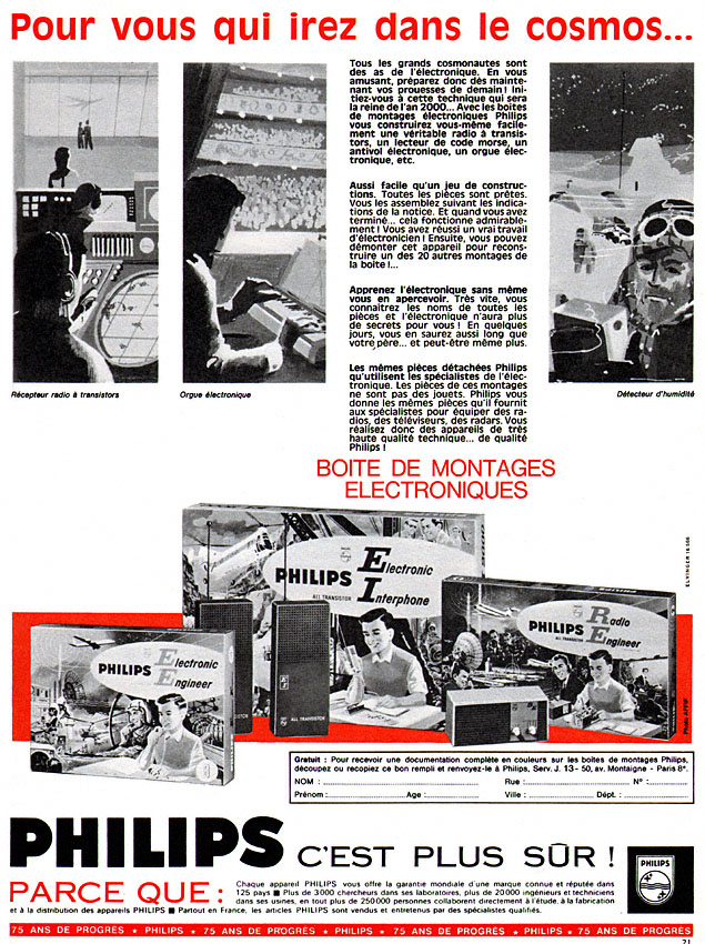 Advert Philips 1965
