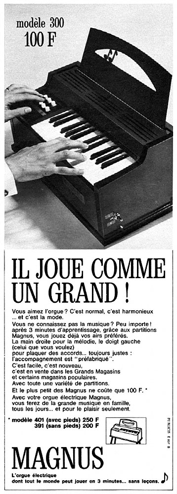 Advert Misc. 1968