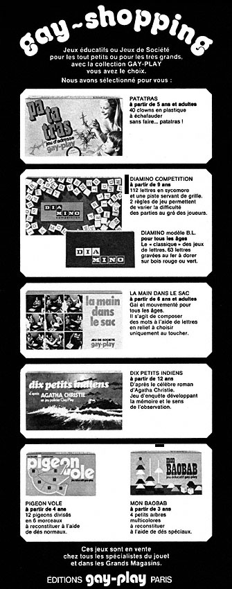 Advert Zzdivers_JEU5 1972