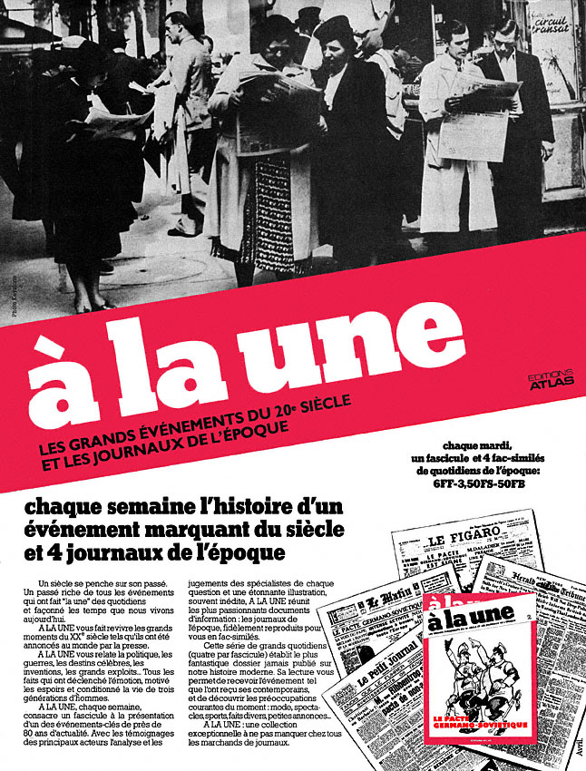 Advert Editions Atlas 1979