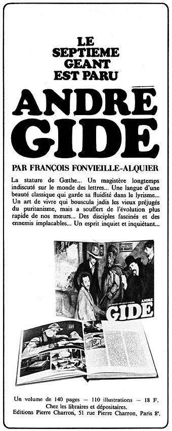 Advert Editions Charron 1972