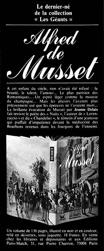 Advert Editions Charron 1974