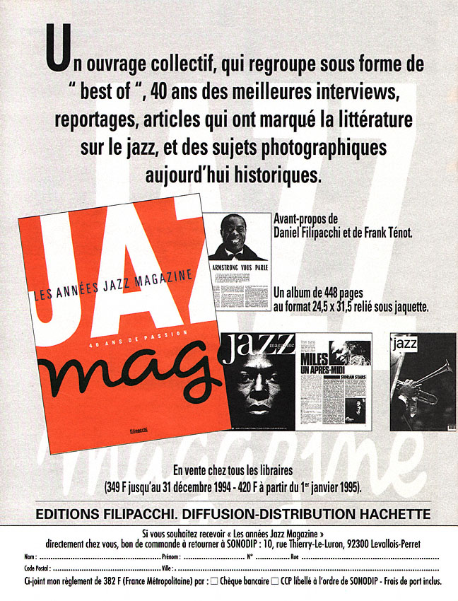 Advert Filipacchi 1995