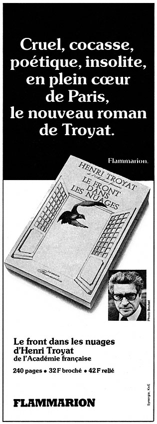 Advert Flammarion 1977