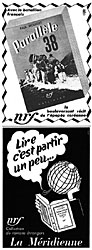 Advert Gallimard 1951