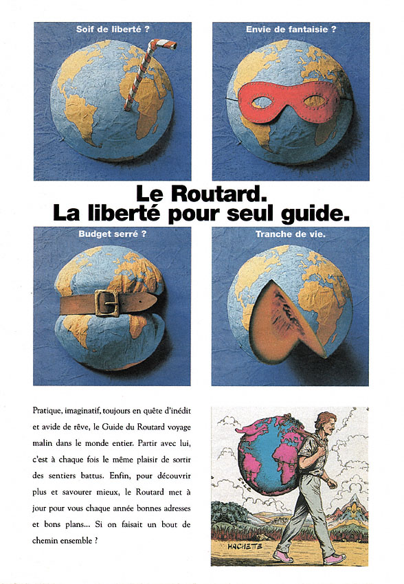 Advert GuideRoutard 1995