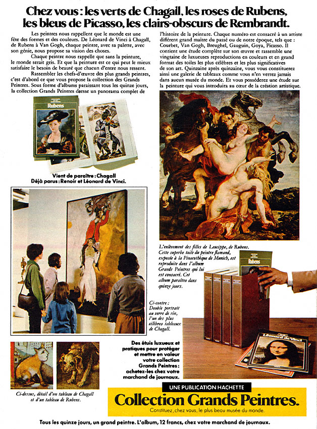 Advert Hachette 1977
