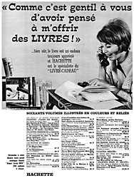 Advert Hachette 1963