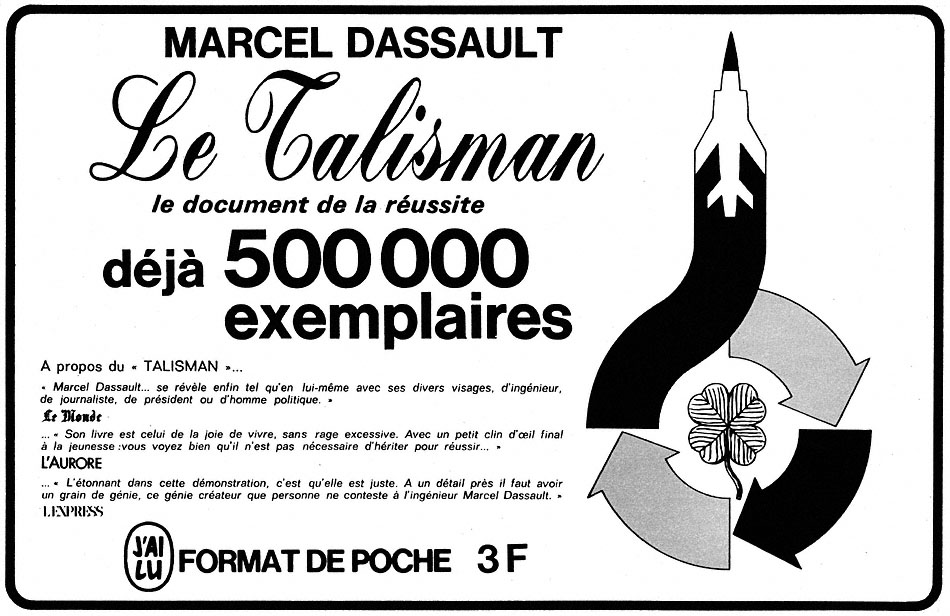 Advert J'ai lu 1971