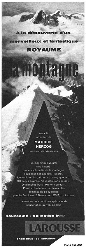 Advert Larousse 1955