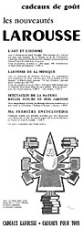 Advert Larousse 1957