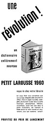 Advert Larousse 1959