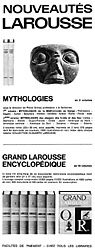 Advert Larousse 1963