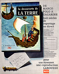 Advert Larousse 1963