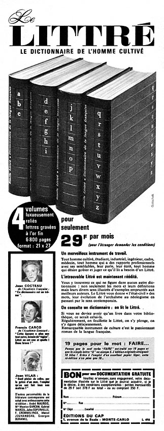Advert Littr 1969