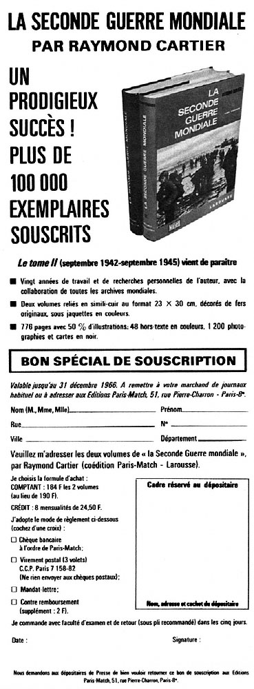 Advert Match 1966