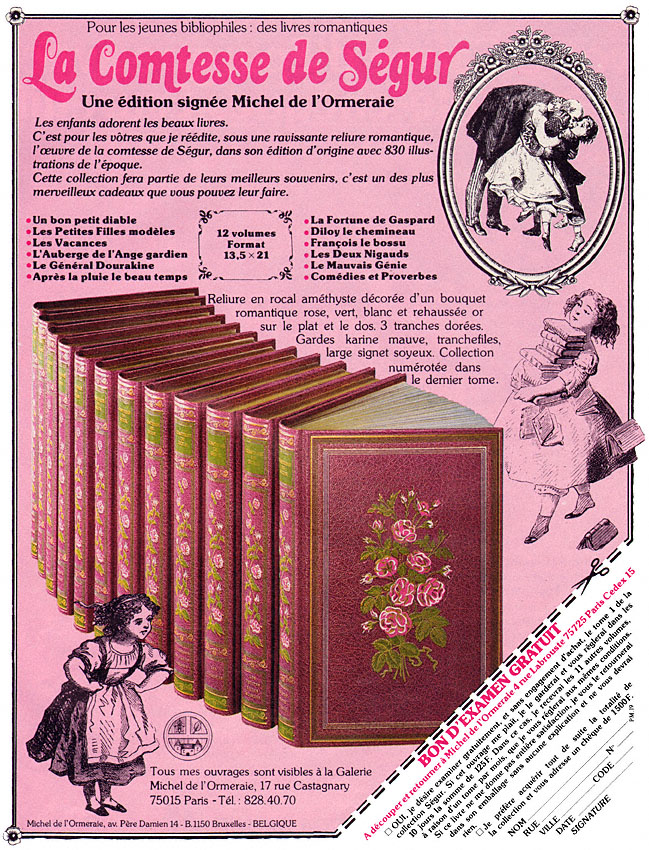 Advert Michel de l'Ormeraie 1981