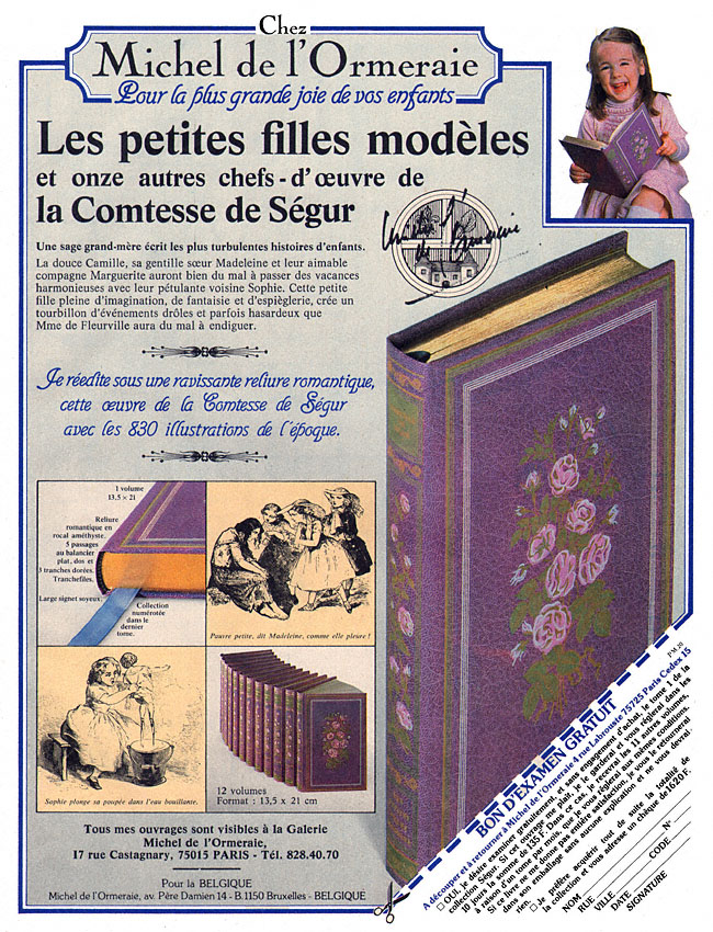 Advert Michel de l'Ormeraie 1981
