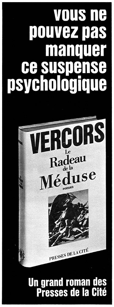 Advert Presses de la Cit� 1969
