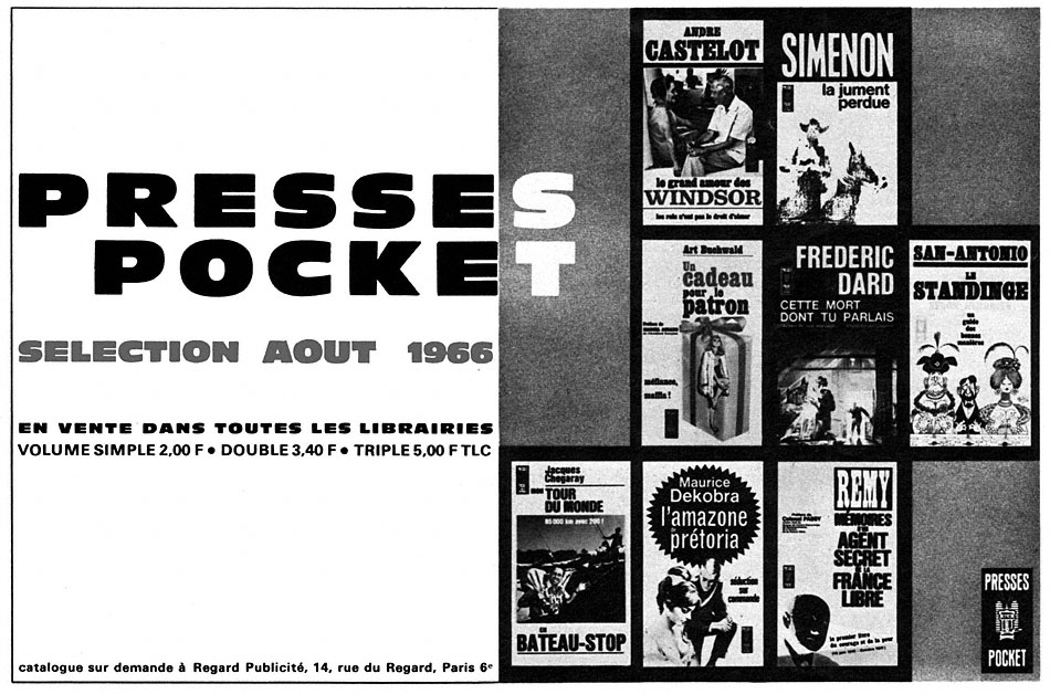 Advert Presses Pocket 1966