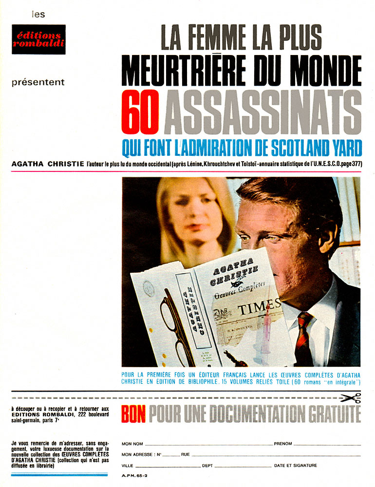 Advert Rombaldi 1965