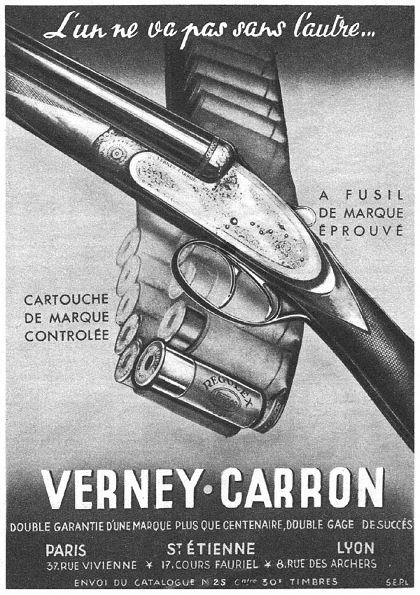 Advert Chasse 1952