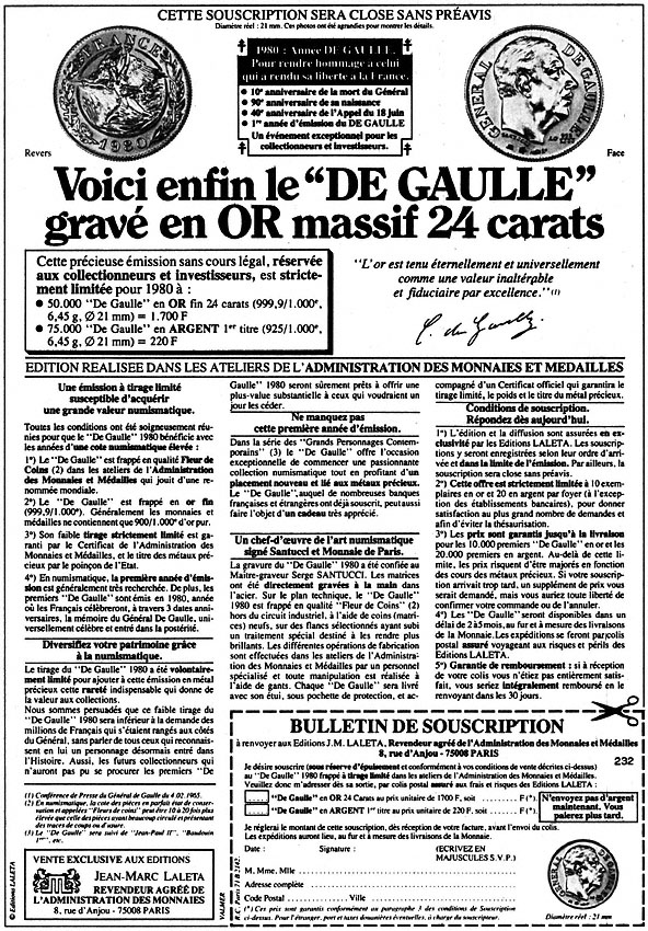 Advert Collections 1980