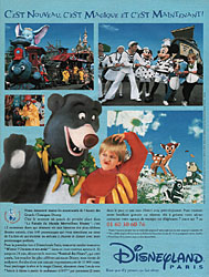 Advert Disneyland 1998