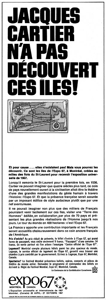 Advert Expositions 1967