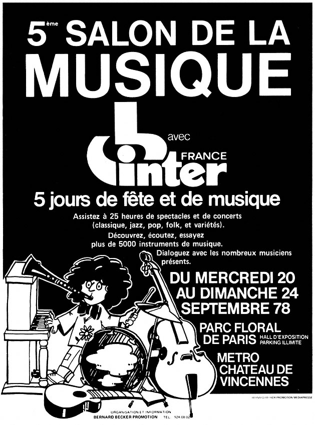Advert Foires Salons 1978
